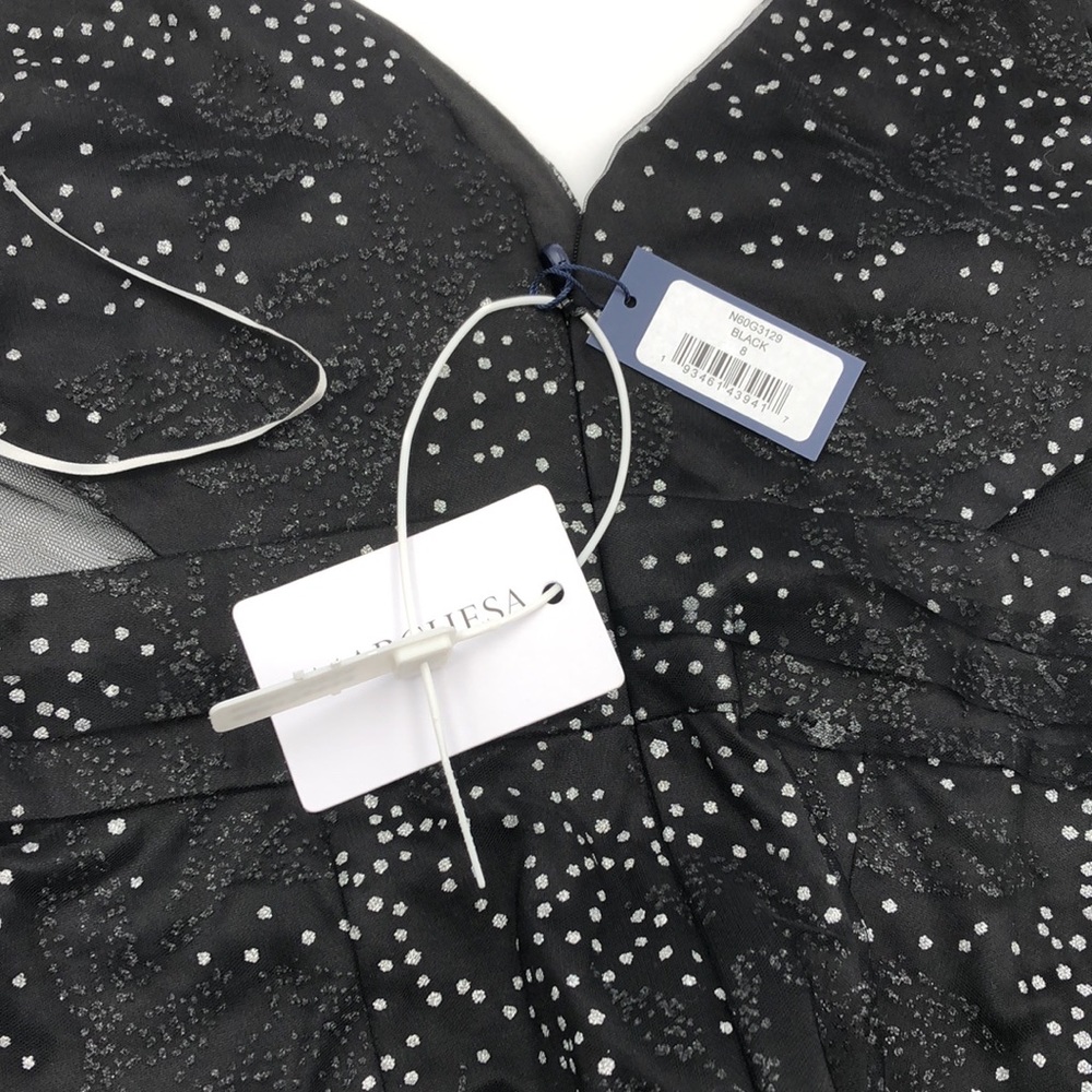 Marchesa Notte Glitter Gown - Picture 6 of 8